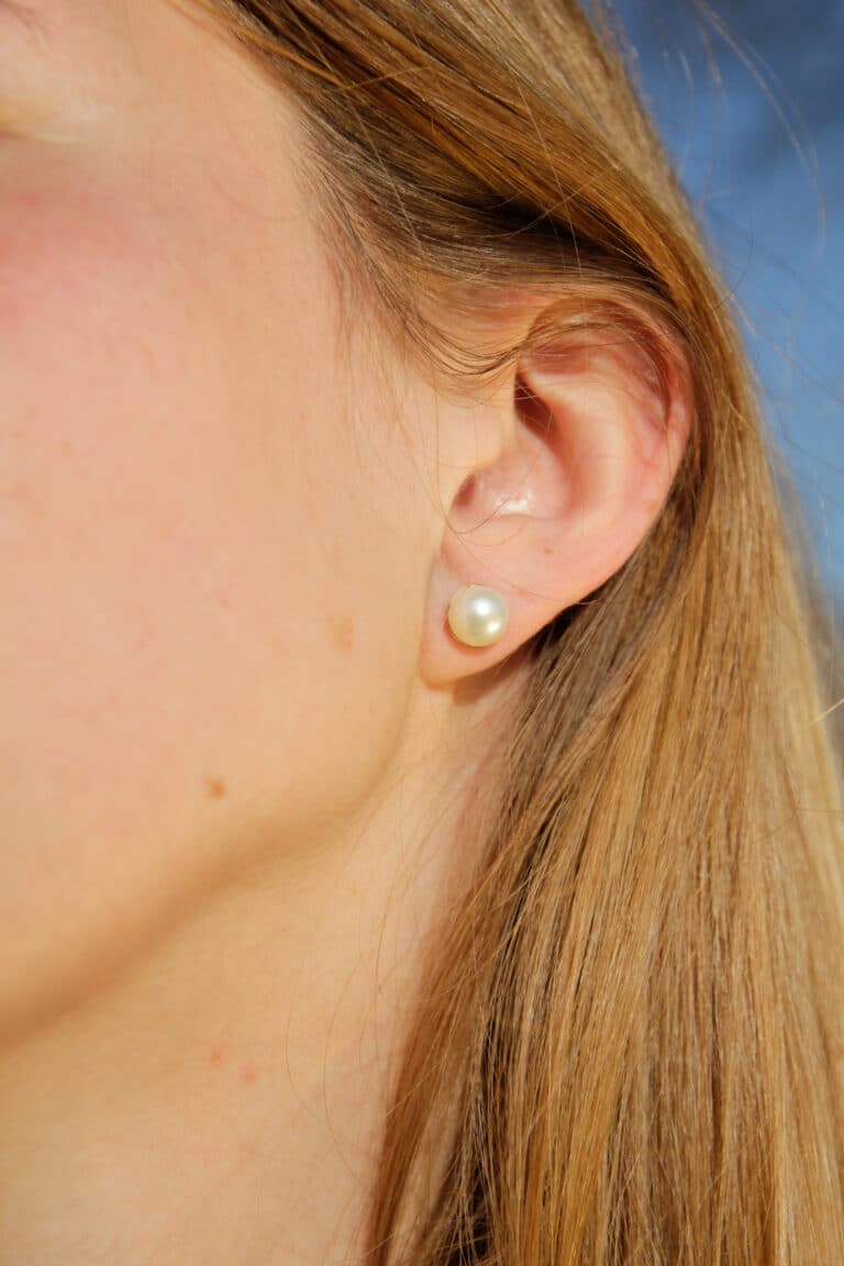 Buleleng - Ohrstecker aus Silber mit Perle - Image 2