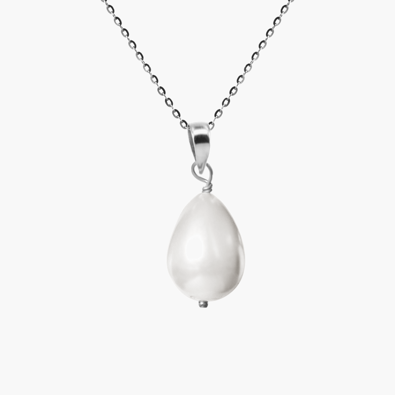 Pangle - Halskette aus Silber mit Perle